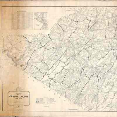 Hagstrom's Map of Orange County, New York