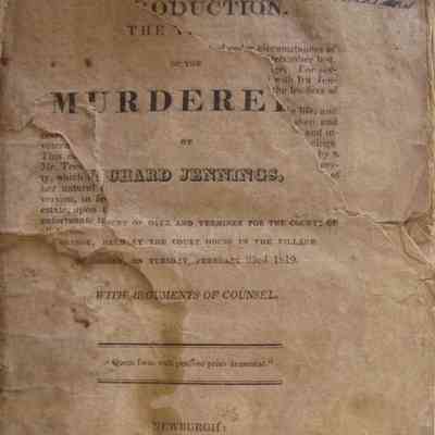 Report of the Trial of the Murderers of Richard Jennings