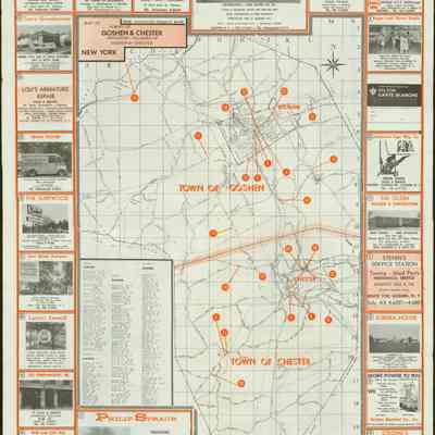 Your Community Shopper's Guide & Map of Towns of Goshen, Chester & Warwick