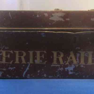 Erie Railroad Conductor's ticket/cash box - front