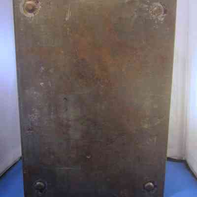 Erie Railroad Conductor's ticket/cash box - bottom