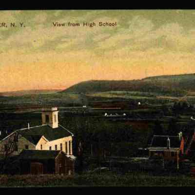 View from High School, Chester, N. Y.