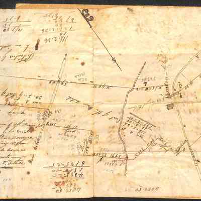 A map of the farm of Seth Marvin Jun'r