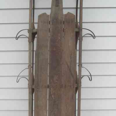 Alfred Kronk Littell’s sled - top