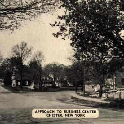 Approach to Business Center, Chester, N. Y.