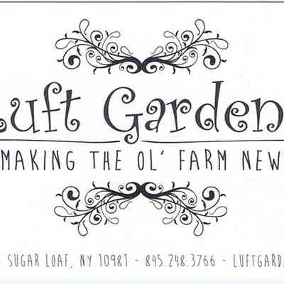 Luft Gardens business card