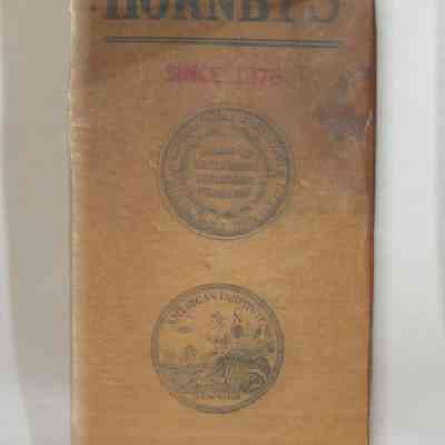 H-O (Hornby's Oats) Cereal Box - right