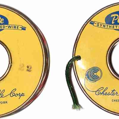 2 ea Chester Cable Wire Spools