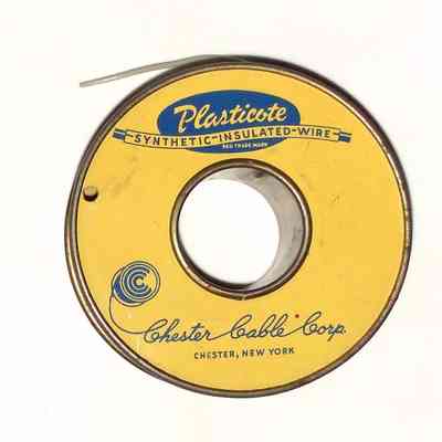 Insulated Wire Spool. Chester Cable Corp.