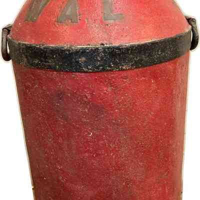 W..A Lawrence Milk Can