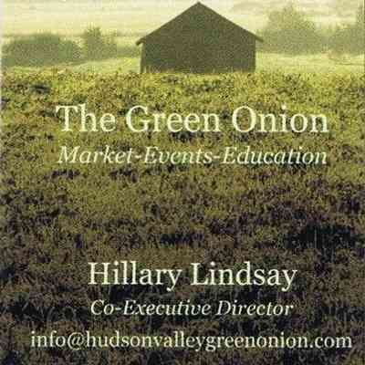 The Green Onion business card