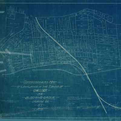 Commissioners Map of Low Lands in the Towns of Chester & Blooming Grove