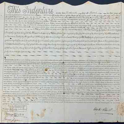 Charles Howel to Abraham Schultz 1797 - Front