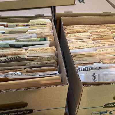 Patricia Edwards Clyne’s research archive
