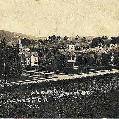 Along Main St., Chester, N. Y.