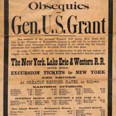 Obsequies of Gen. U. S. Grant