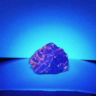 Fluorescent rock