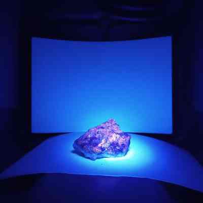 Fluorescent rock