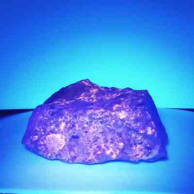 Fluorescent rock