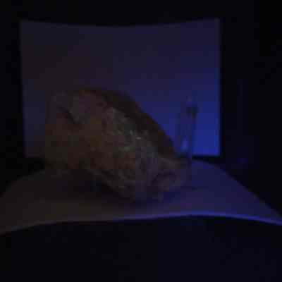 Fluorescent rock