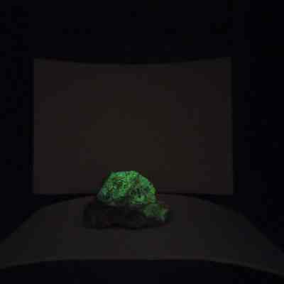 Fluorescent rock