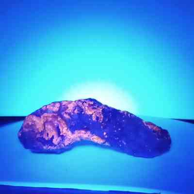 Fluorescent rock