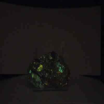 Fluorescent rock