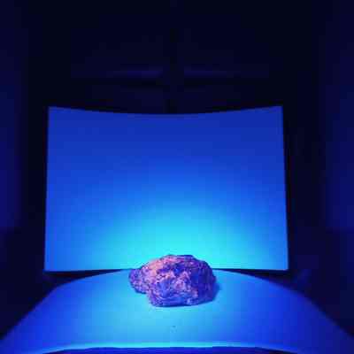 Fluorescent rock