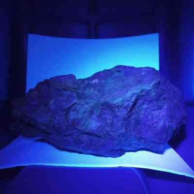 Fluorescent rock