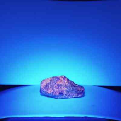 Fluorescent rock