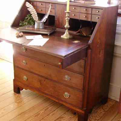 Walnut & Pine Desk