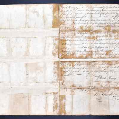 Land Grant to Thomas Buffington