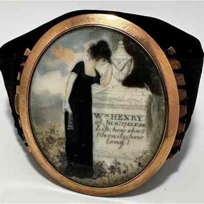 William Henry Mourning Bracelet