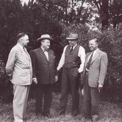 Group in Boxwood Garden