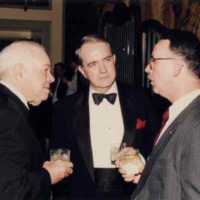 Irvin D. Walker, Charles Hawkins, & Thomas M. Moncure Jr. at 50th Anniversary Dinner