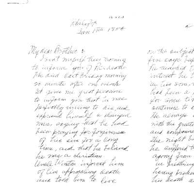 Marie Antoinette Henry to John Robert Henry
