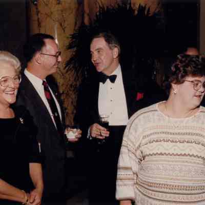Joyce Crouch, Thomas M. Moncure Jr., Charles Hawkins, & Lori Newman at 50th Anniversary Dinner