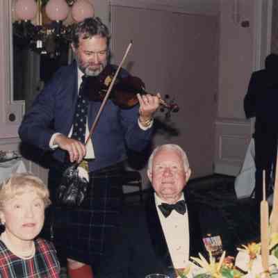 John R. Turner Plays Violin for Anna Ruth Gentry & Tracey Gentry at 50 Anniversary Dinner