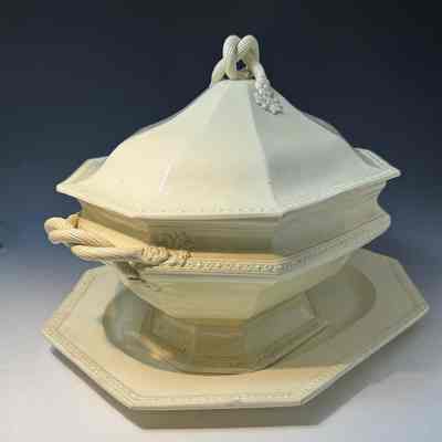 Creamware Tureen Lid