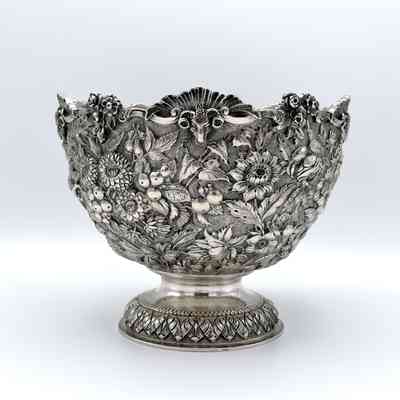 Silver Repoussé Monteith