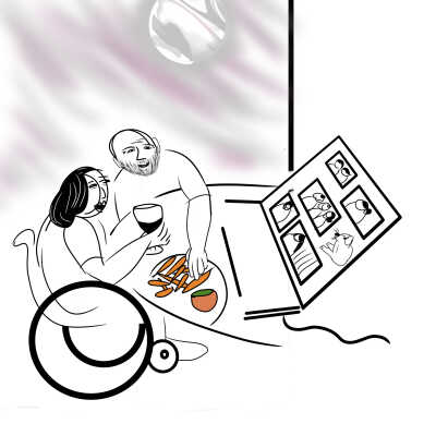 Quarantine Quickdraw 1: Day 8 - Zooming