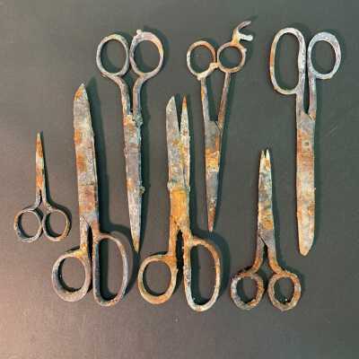 Scissors Close-up Photograph