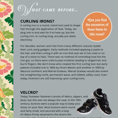 What Came Before: Curling Iron and Velcro