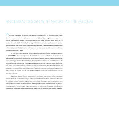 Ancestral Design with Nature as the Medium