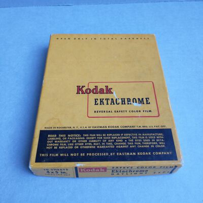 Kodak Ektachrome Film Box