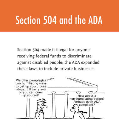 Section 504 and the ADA (Orange Header)