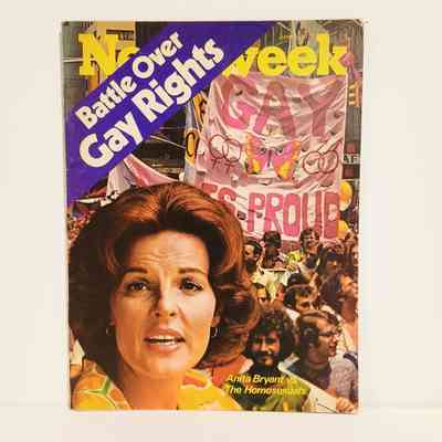 Battle Over Gay Rights Newsweek - June 6, 1977