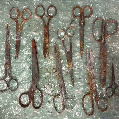 10 Scissors from Camp Fire
