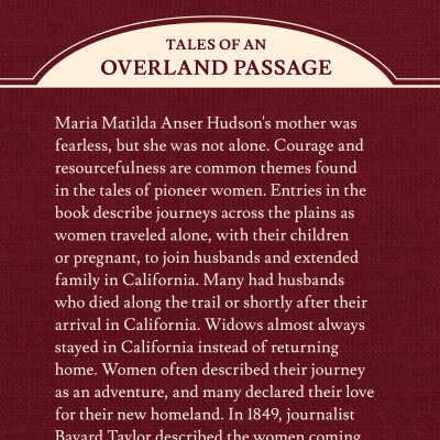Tales of an Overland Passage