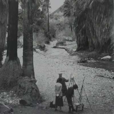 Painters at work in Palm Springs